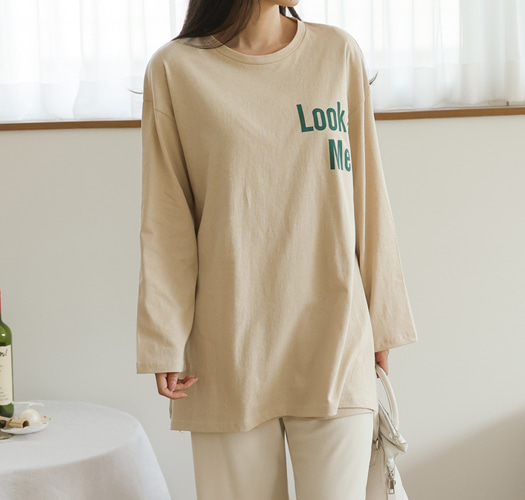 韓国授乳服*ルックアットミィ授乳Tシャツ