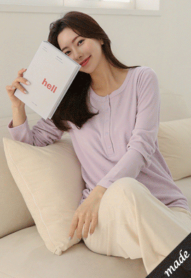 韓国授乳服*10秒授乳ベーシックTシャツ