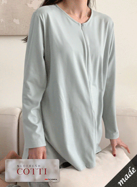 韓国マタニティウェア*ふわふわホームウェア授乳Tシャツ