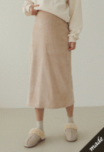 韓国マタニティスカート*メルティングミンクベーシック