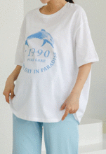 韓国マタニティウェア*アクアドルフィン半袖Tシャツ