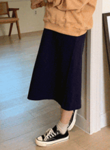韓国マタニティスカート*デイリーカジュアルスタイル